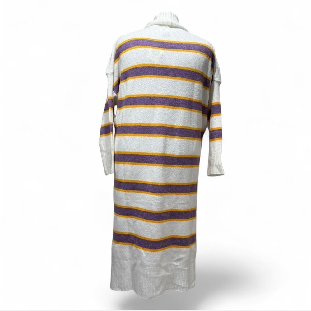 Anthropologie Daily Practice Karigan Midi Sweater Dress Turtleneck 3X Cabin Core - Picture 5 of 8